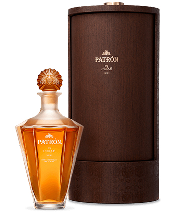 Patrón Limited Edition En Lalique Serie 2 Tequila Extra Añejo est l'une des tequilas les plus chères au monde.